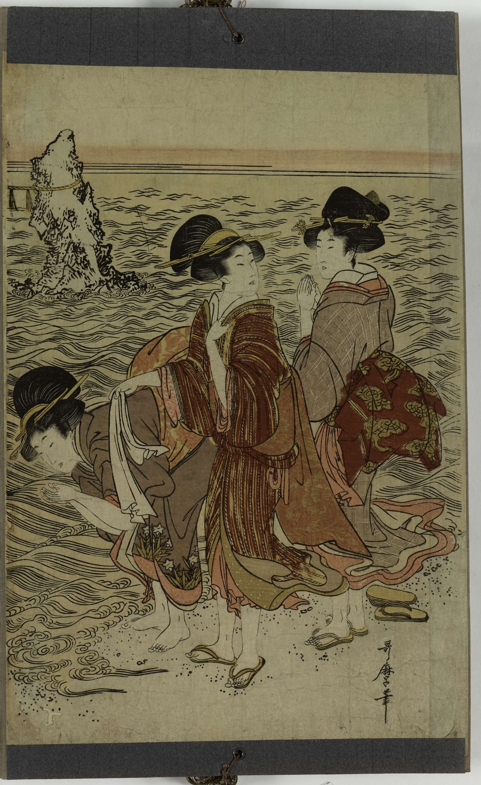 3 femmes à la plage